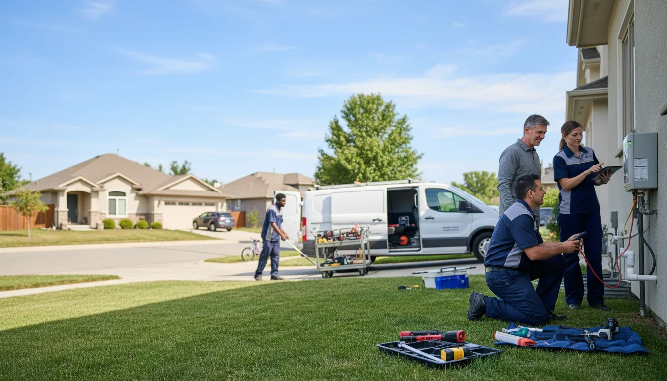 Tankless water heater service in Dulce, NM